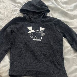 Under Armour Charcoal Hoodie with Logo